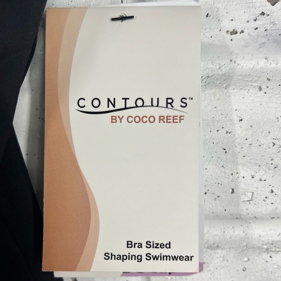 COCO REEF CONTOURS Shaping One Piece Swimwear Black 8/32 C - Picture 9 of 9